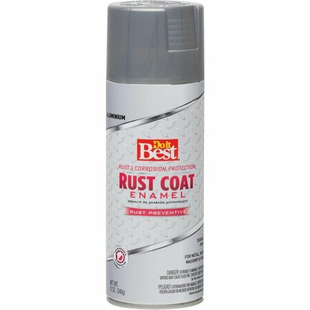 ALL-SOURCE Rust Coat Gloss Aluminum 12 Oz. Anti-Rust Spray Paint 203508D